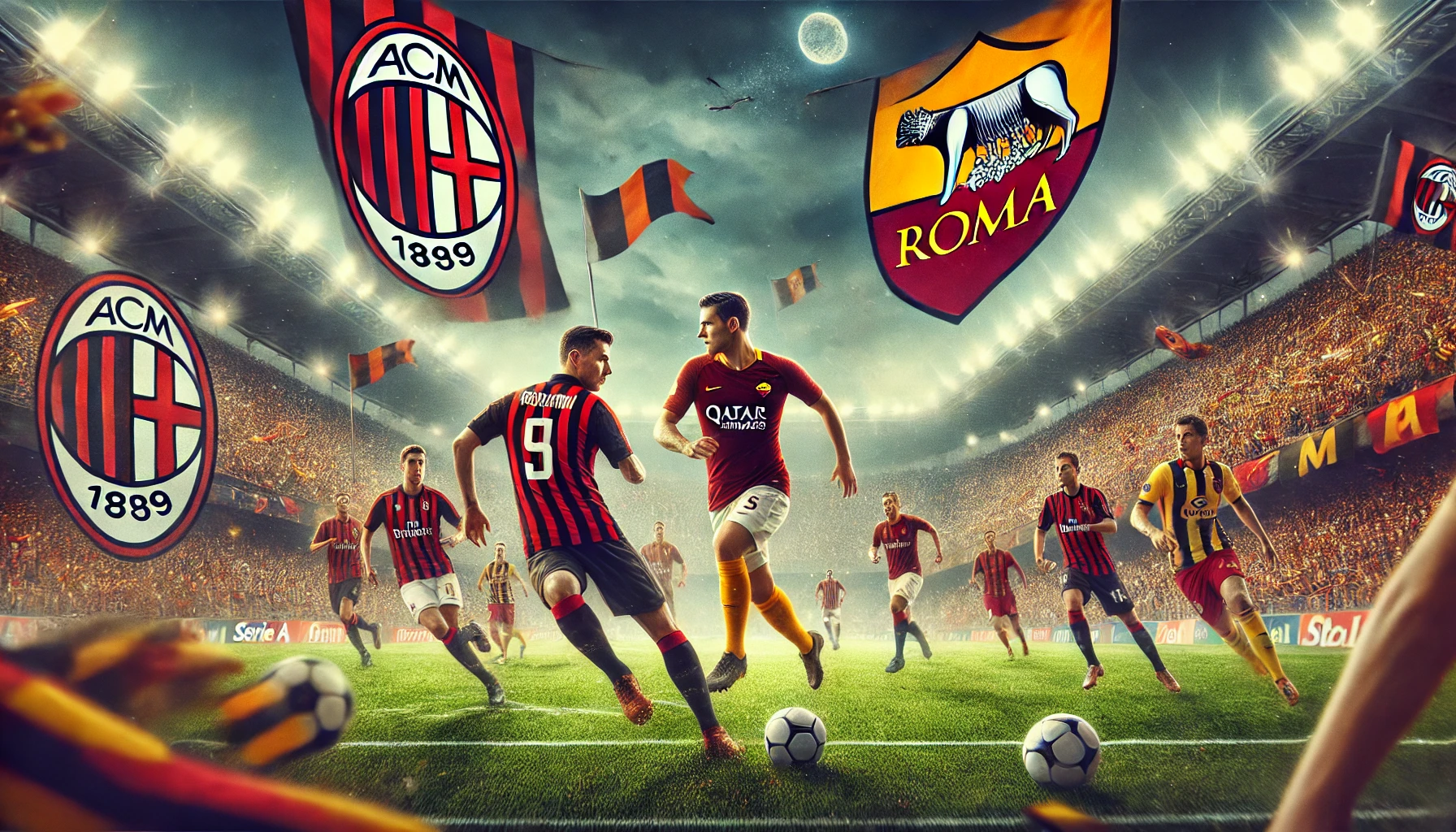 Prediksi Skor AC Milan vs AS Roma – Serie A 6 Februari 2025